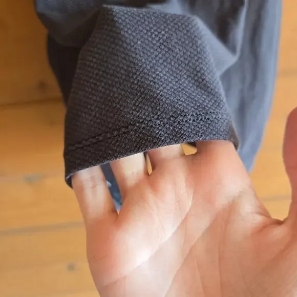 Outdoor Voices Tank Top FastTrack Mesh Crop Shirt S Athleisure Gray Gym Flowy - Picture 5 of 5